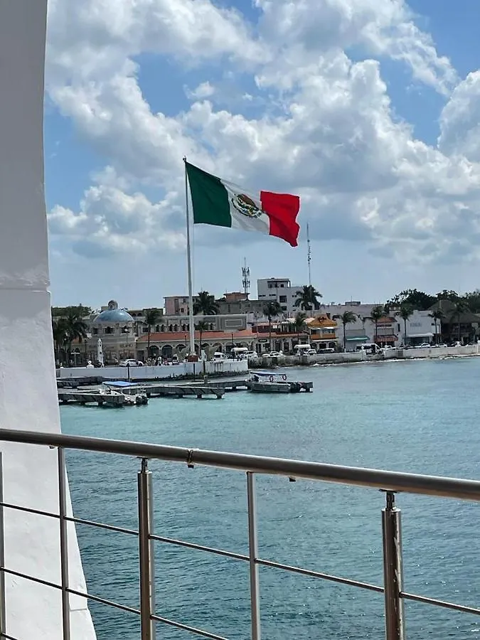 Confortable Casa En Cozumel, Condominio Con Vista Al Mar # 28 Mexico